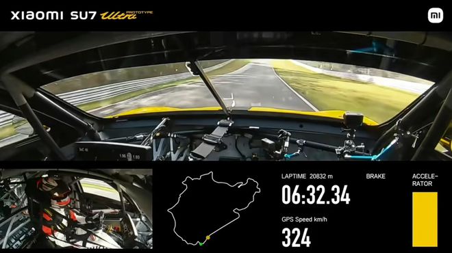ltra圈速6分46秒874位居原型车第四EVO视讯真人纽北更新录入小米SU7 
